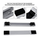  زوج من قاعده غساله المتحركه بعجلات لسهولة التحريك