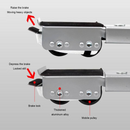  زوج من قاعده غساله المتحركه بعجلات لسهولة التحريك