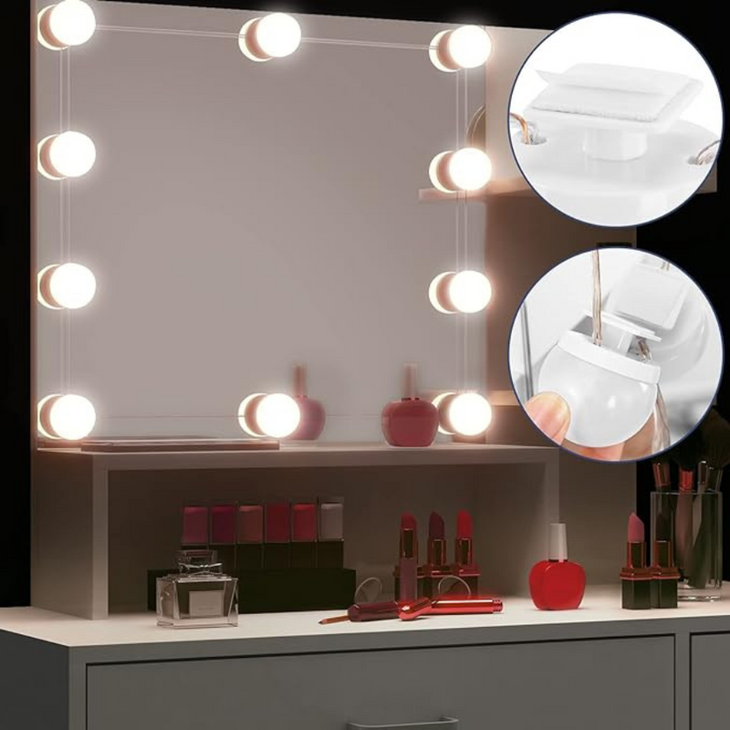 Vanity Mirror 8 Led Lights