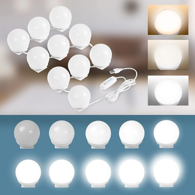 Vanity Mirror 8 Led Lights