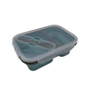 الخلود علبة حفظ طعام لانش بوكس مع علبة داخلية و شوكة  - EK2337