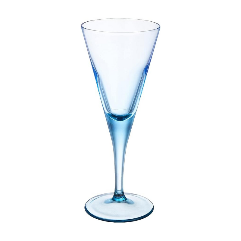 Pasabahce Glassware, Set of 6 Pcs, V-Line, 44325, 200 ml - Blue