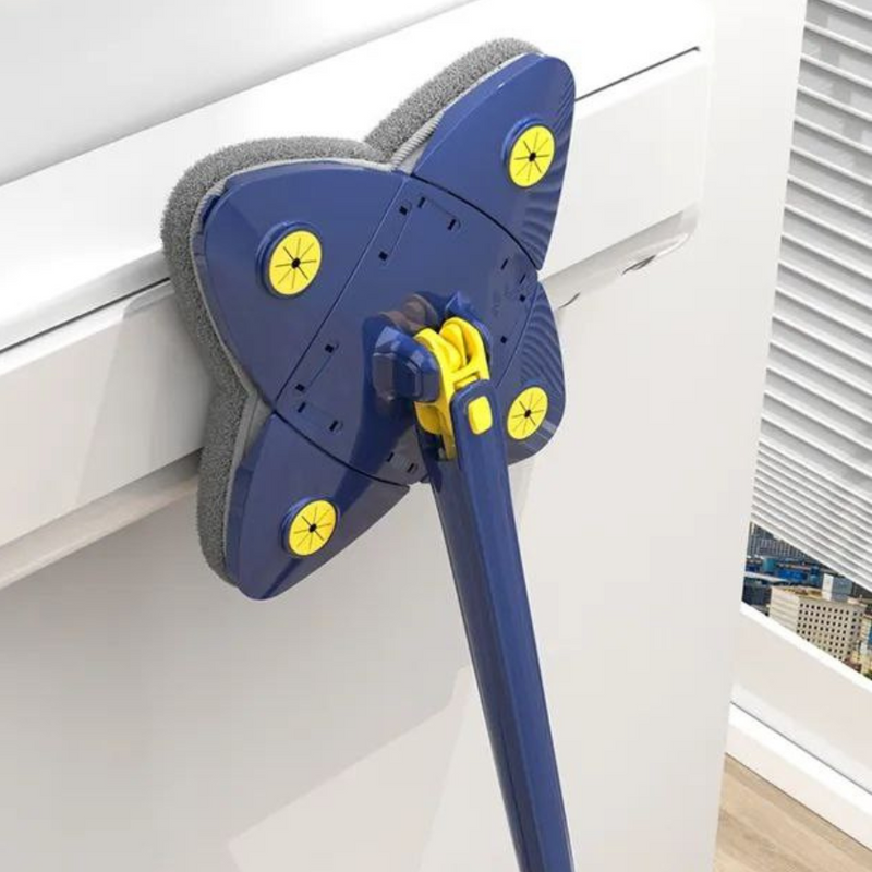 Rotatable Adjustable Cleaning Mop,360 Super Water Absorption