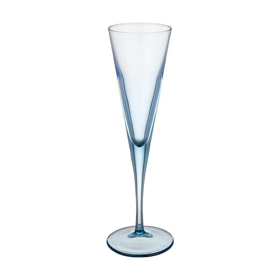 Pasabahce Glassware, Set of 6 Pcs, V-Line, 44305, 150 ml - Blue