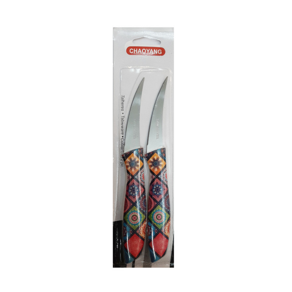CHAOTANG Set of Two Stainless Steel Kitchen Knives