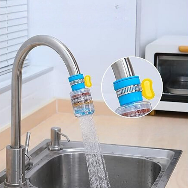 Water Filter Purifier With Small Fan Kitchen Accessories