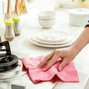 Household cleaning cloths, 10+2 free, machine washable.