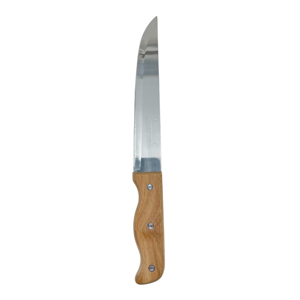 KingGary Wide Fruit Knife With Wooden Handle - Size 7 - K-318-7