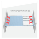 Adjustable Closet Shelf Organizer – Expandable Storage Rack for Wardrobe, Kitchen & Bathroom