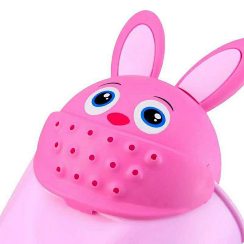 كوب استحمام اطفال متعدد الاستخدام على شكل أرنب