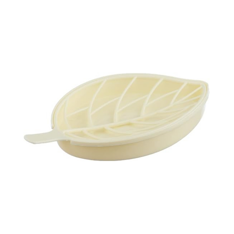 Leaf Shaped Plastic Soap Dish - Random colors