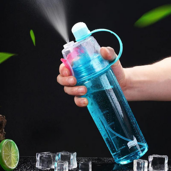 Outdoor Sports Spray Water Bottle - 600 ml