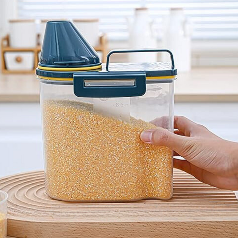 Food Container Storage With Lid and Cover