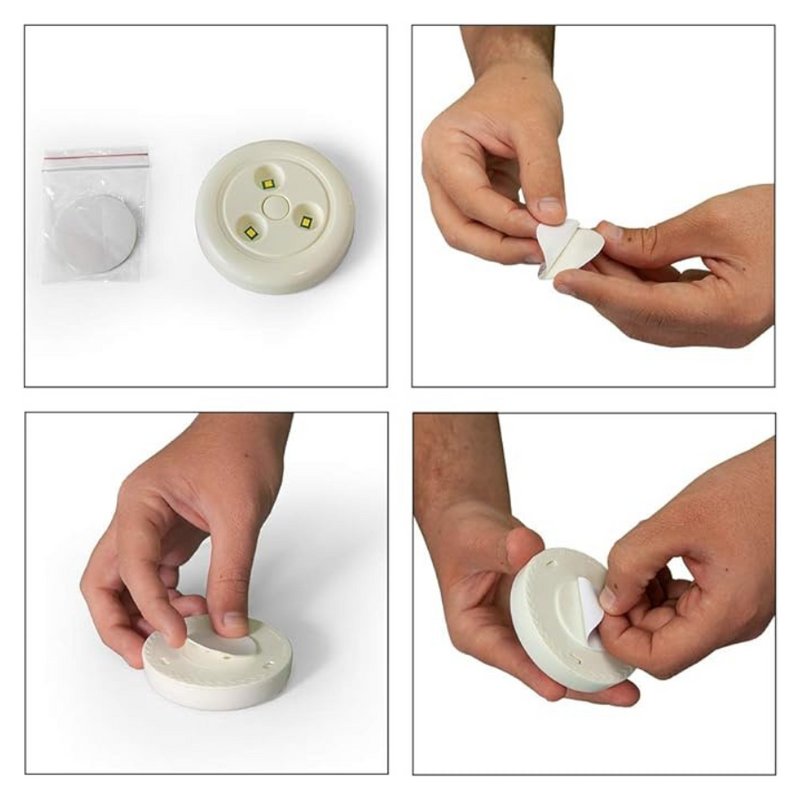 LED Push Light - 1 Piece