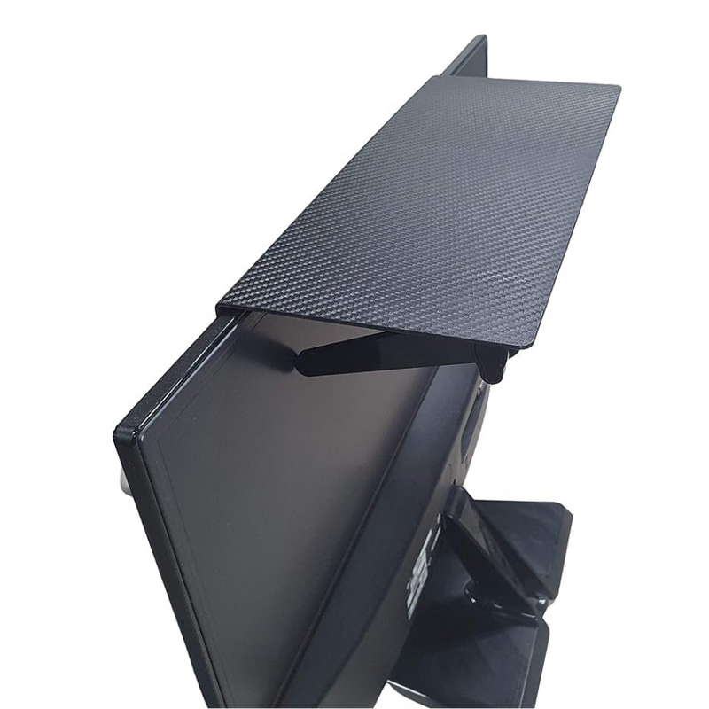 Adjustable TV Top Shelf - Black