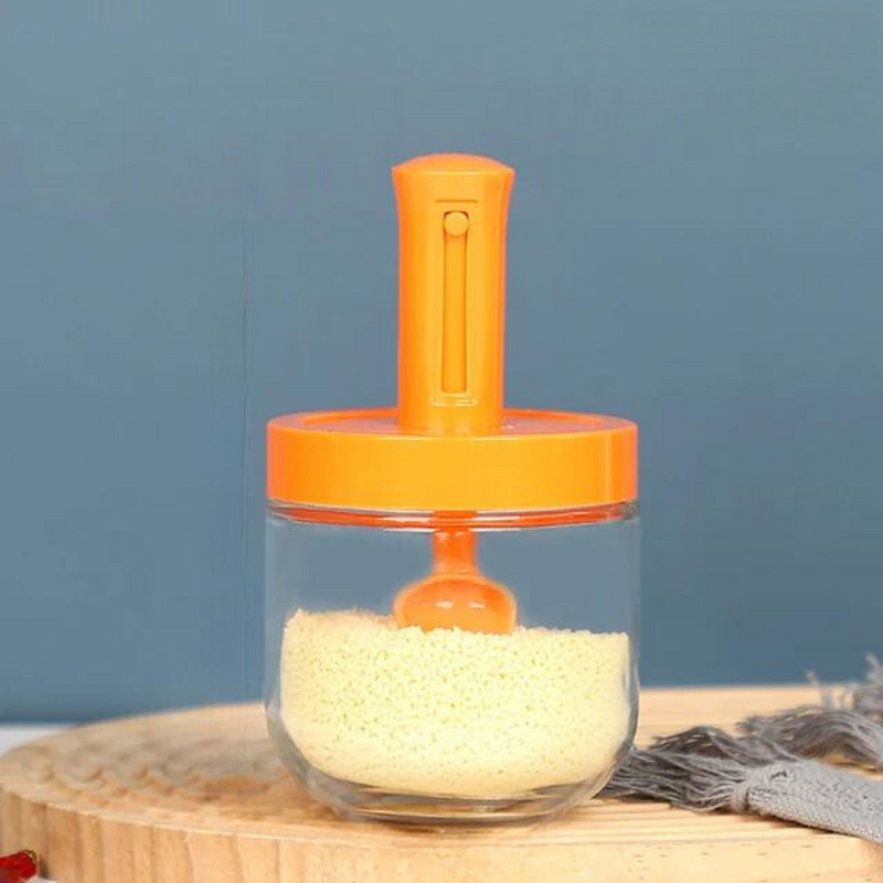 Seasoning Bottle With Movable Spoon - 300 ml
