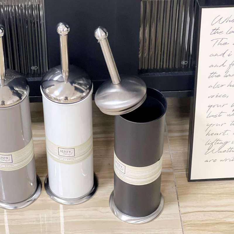 Toilet Bowl Brush with Stainless Steel Holder
