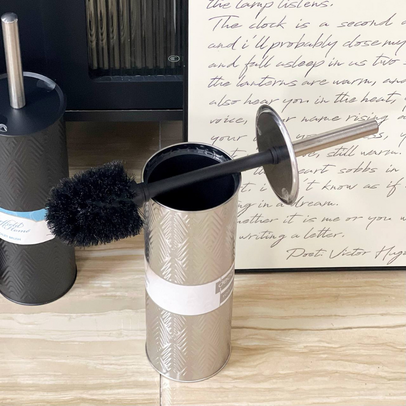 Toilet Bowl Brush with Stainless Steel Holder