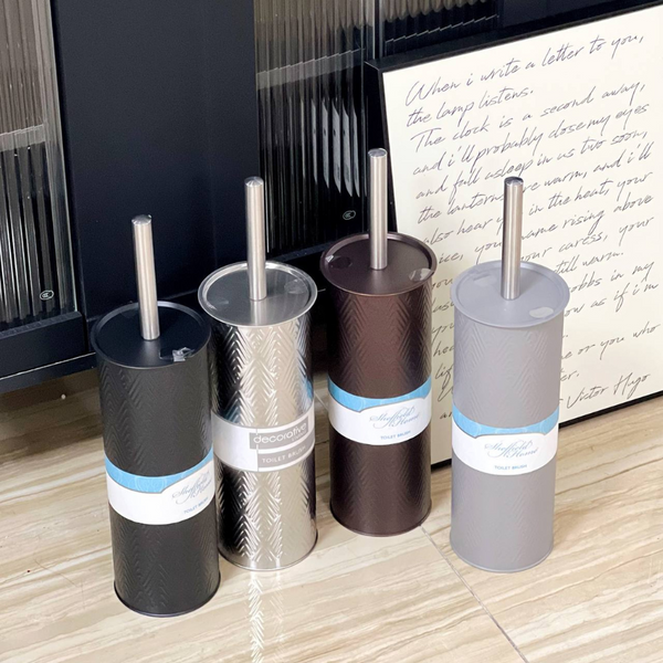 Toilet Bowl Brush with Stainless Steel Holder