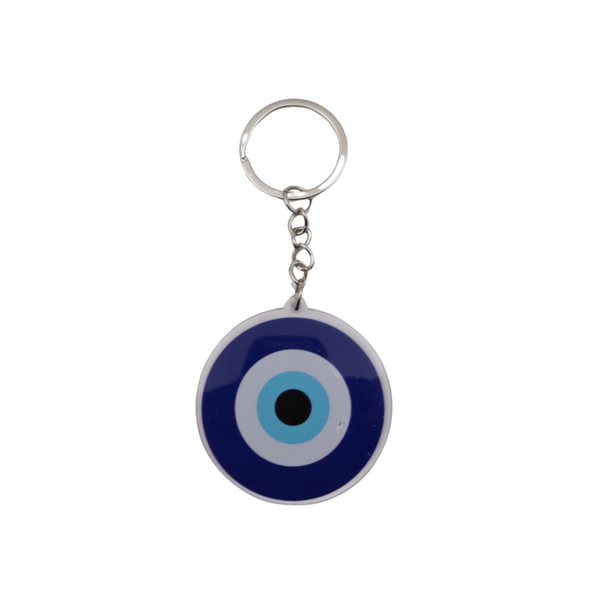 1 Piece - Large Blue Eye Keychain
