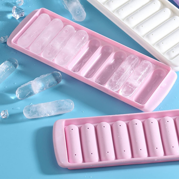 1 PACK Silicone Water Bottle Ice Cube Stick Tray