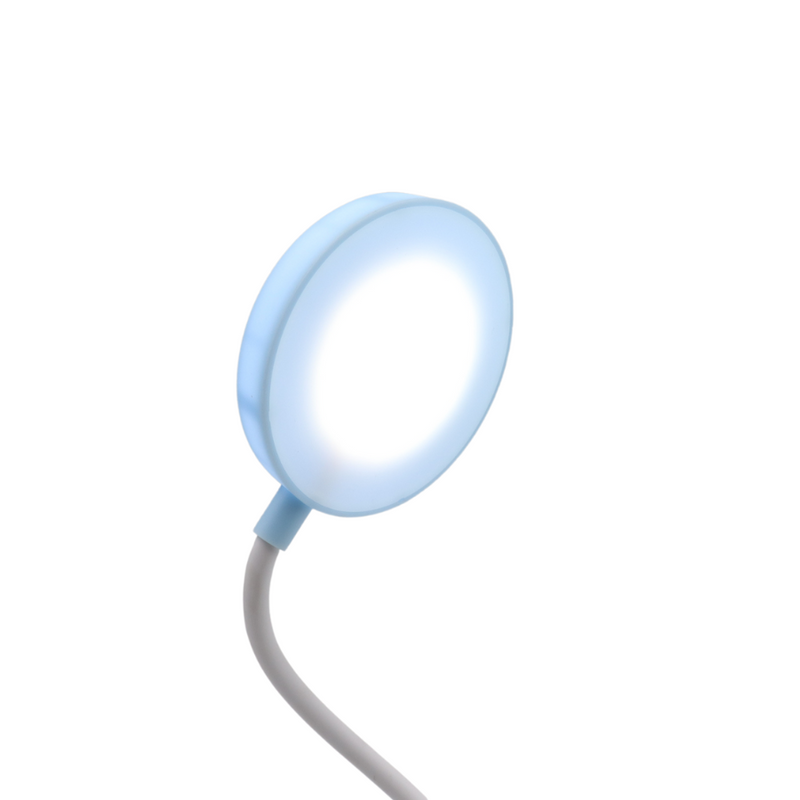 Folding Touch Adjustable White LED Light Lamp - Blue
