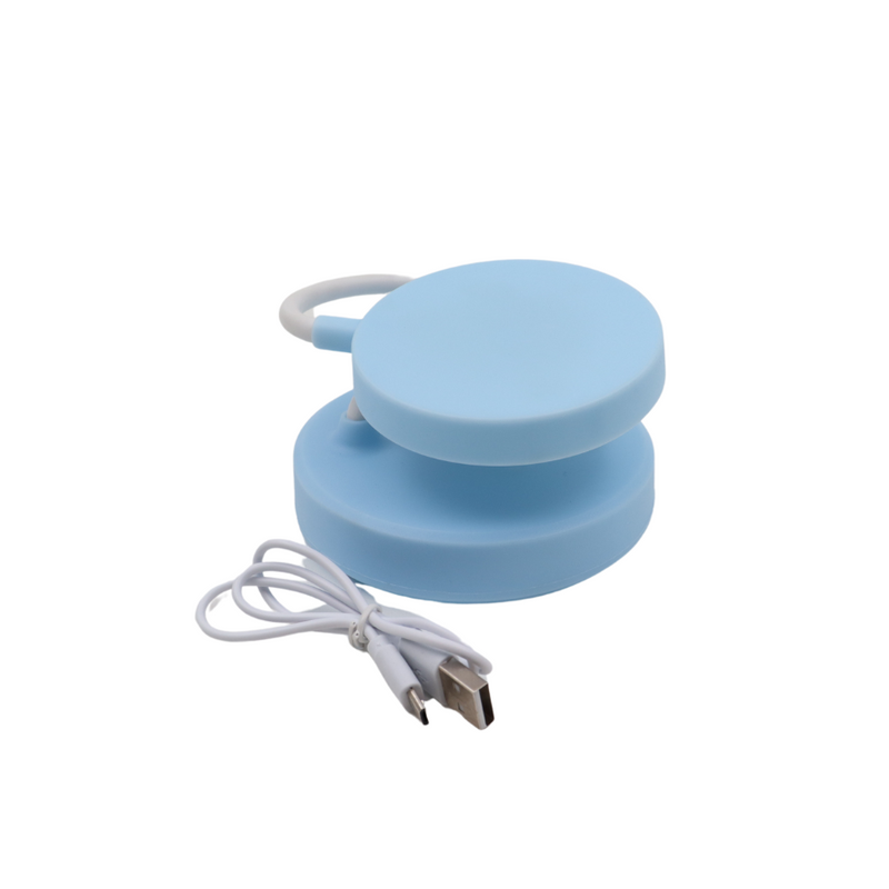 Folding Touch Adjustable White LED Light Lamp - Blue