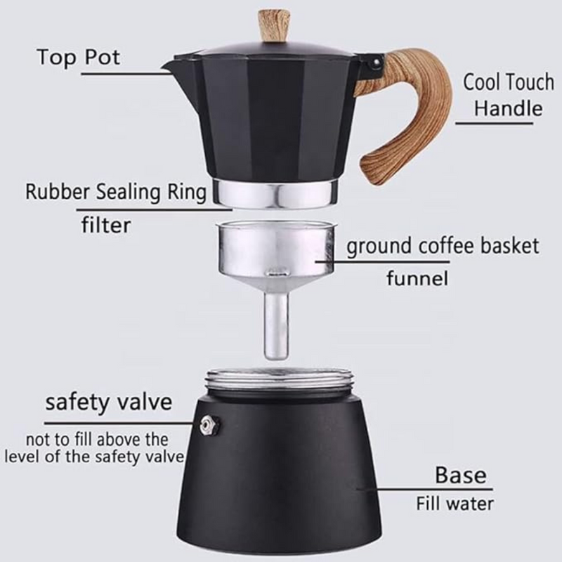 Coffee Moka Express Pot - 3 Cups