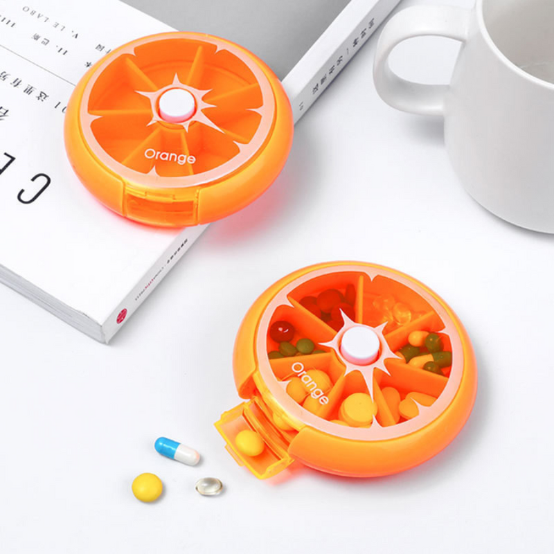 Fun Citrus-Themed Pill Organizer For Kids – Cupindy