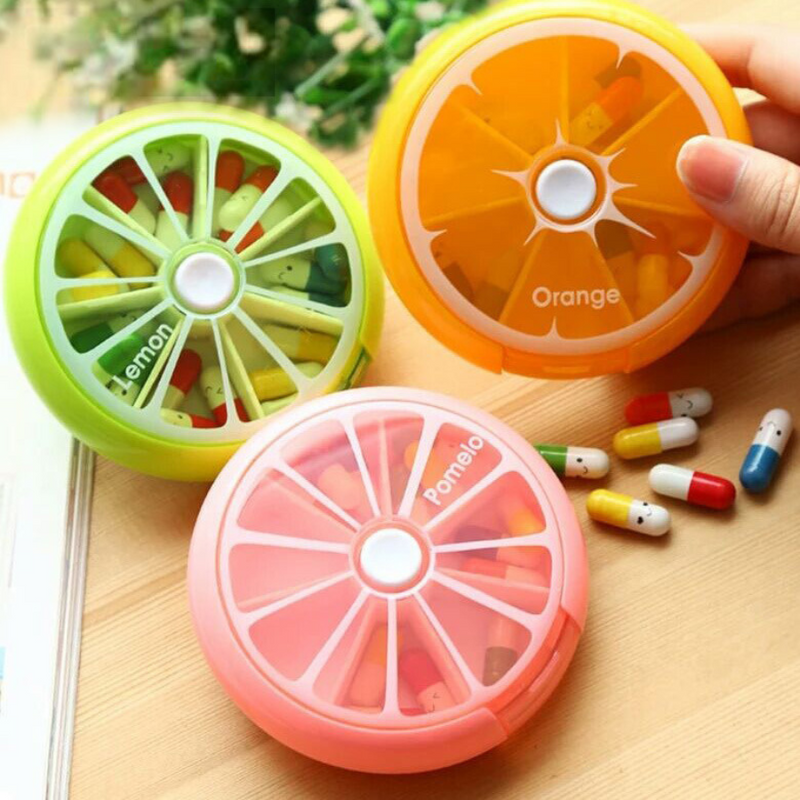 Rotating Fruit Pill Case For Daily Use – Cupindy