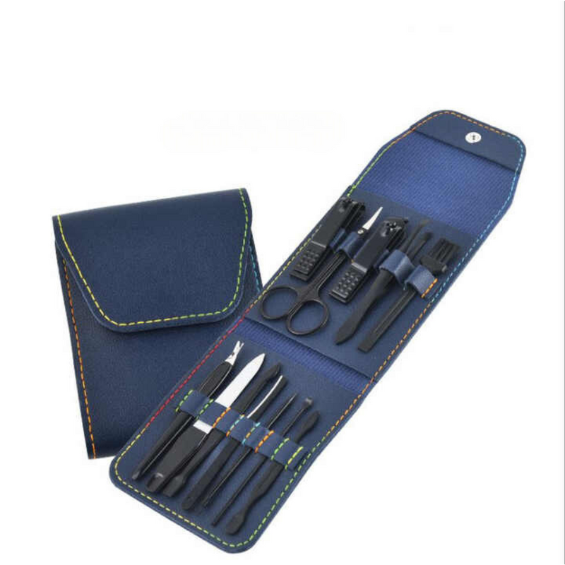 Nail Clippers Pedicure Travel Set - 12 Pieces