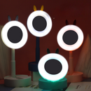 مرآه مكياج مجمولة مع اضاءة