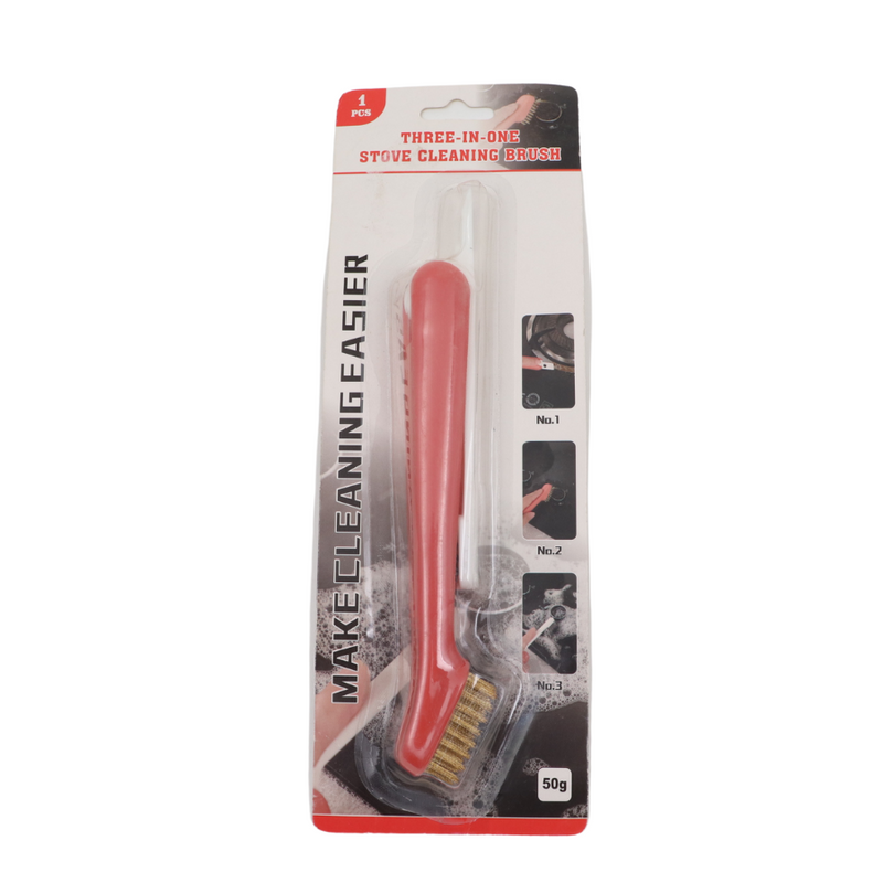 Three-In-One Stove Cleaning Brush