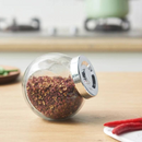 طقم توابل زجاجي من 4 قطع -  300 مل