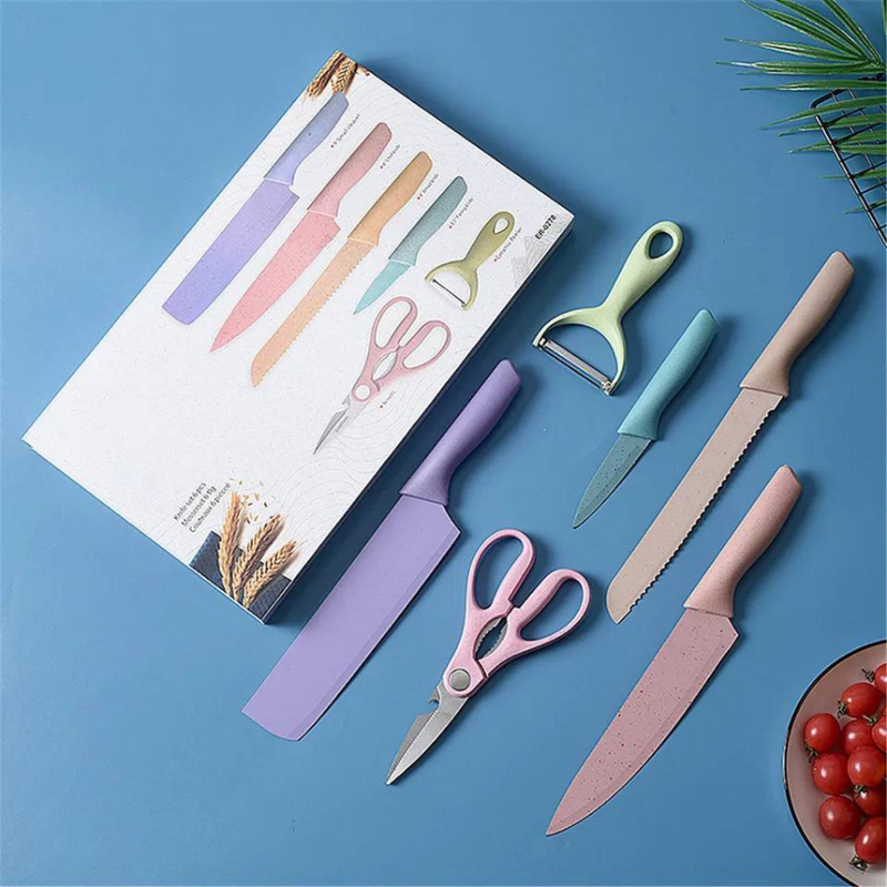 6-Piece Set household kitchen Knife