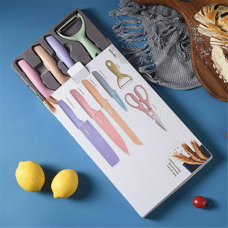 6-Piece Set household kitchen Knife