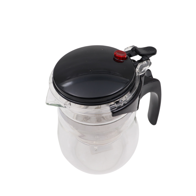 High quality fashional design heat resistant glass teapot - 900 ml