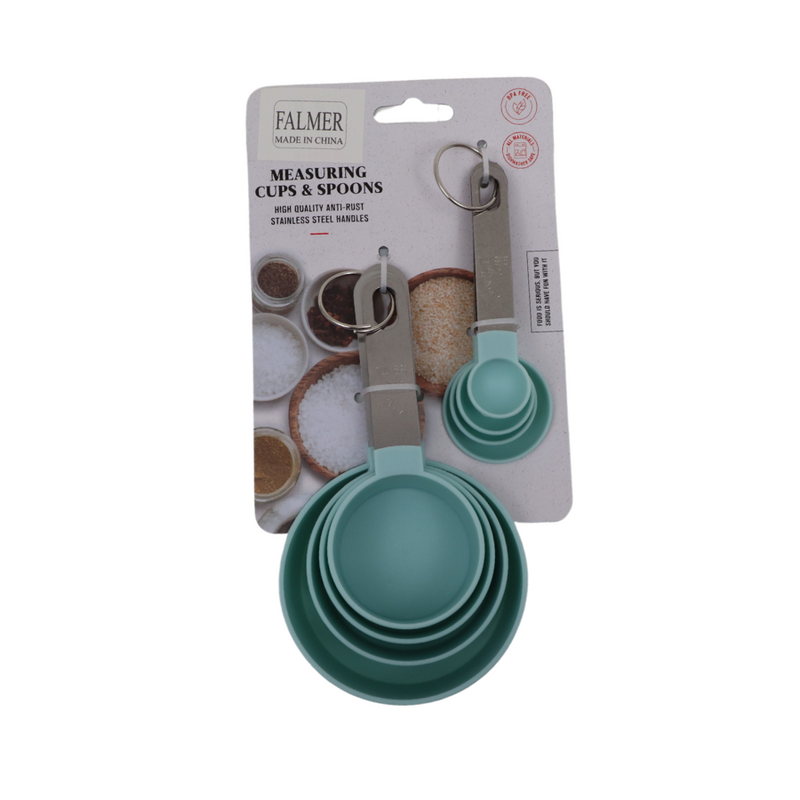 8Pcs  Multi Purpose Spoons/Cup Measuring Tools for Kitchen