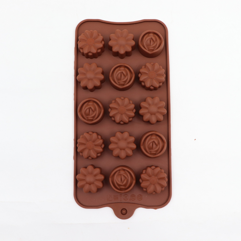 قالب شوكولاته من السليكون - متعدد الاشكال - 1 قطعة
