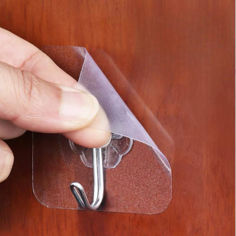 خطاف و شماعة تعليق ذاية اللصق - 1 قطعة