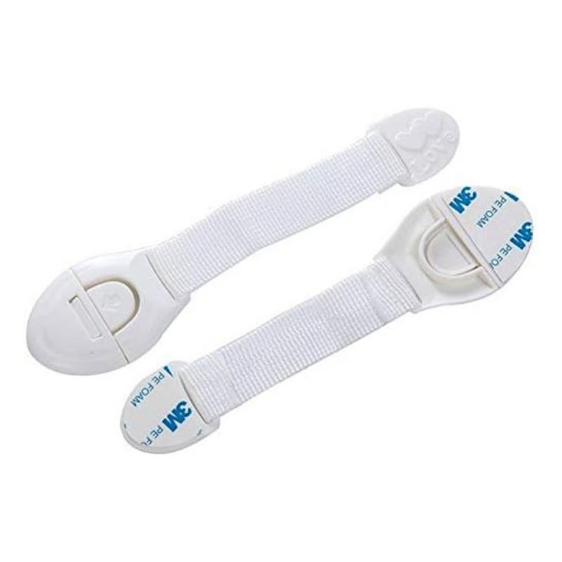 Versatile childproof strap for doors and drawers