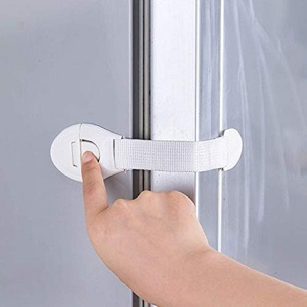 1 Piece - Self-adhesive Anti-open Refrigerator Drawer Plastic Lock