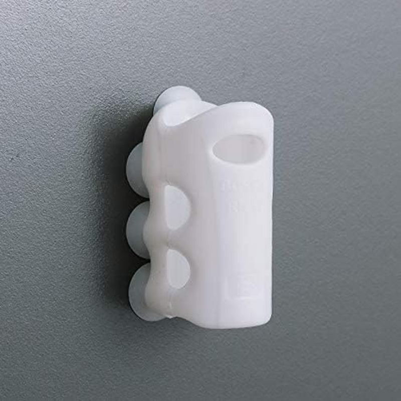Shower head holder with adhesive mount for easy installation