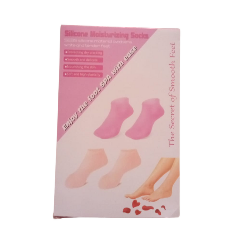 Silicone Moisturizing Socks - Hydrating, Softening, and Anti-Cracking for Smooth Feet