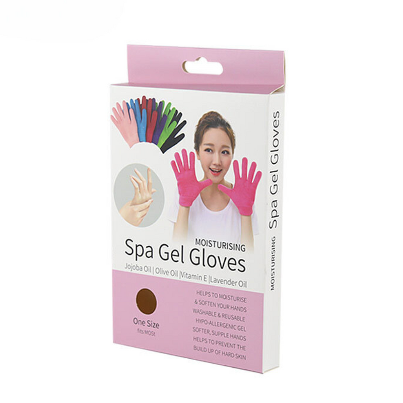Moisturizing Spa Gel Gloves - Hydrating, Softening, and Rejuvenating for Smooth Hands