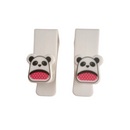 مجموعة من 2 خطافات حيوانات لطيفة فوق الخزانة - موفرة للمساحة، متينة، وسهلة الاستخدام