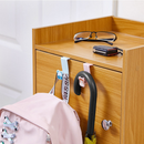 مجموعة من 2 خطافات حيوانات لطيفة فوق الخزانة - موفرة للمساحة، متينة، وسهلة الاستخدام