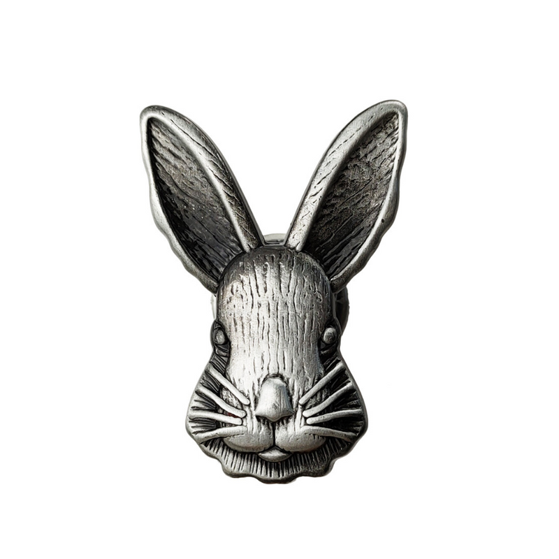Vintage Bunny Cabinet Knob - Decorative, Durable, and Easy to Install