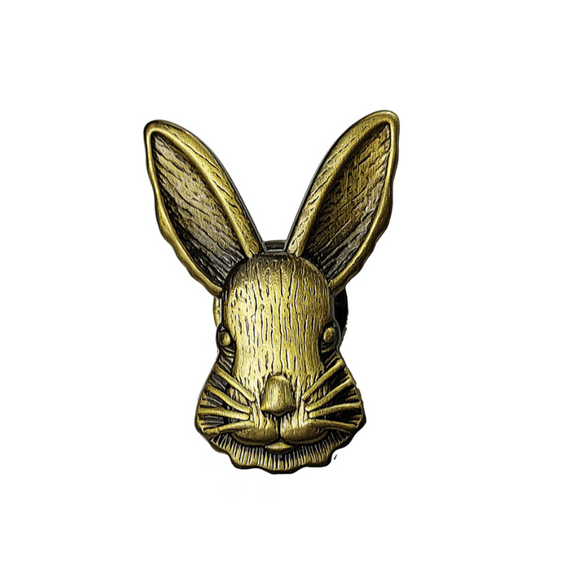 Vintage Bunny Cabinet Knob - Decorative, Durable, and Easy to Install