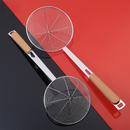 Premium Stainless Steel Skimmer with Nylon Handle - Ideal for Frying and Straining, Available in Large, Medium, and Small Sizes